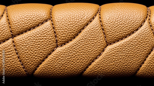 Smooth Beige Leather Texture with Elegant Light Tones and Detail