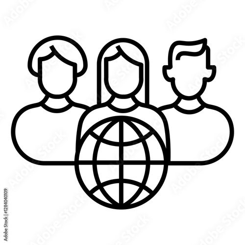 corporate culture vector icon
