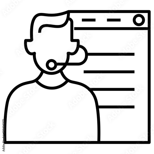 consultant vector icon