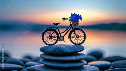 bicycle on the beach