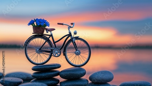 bicycle on the beach