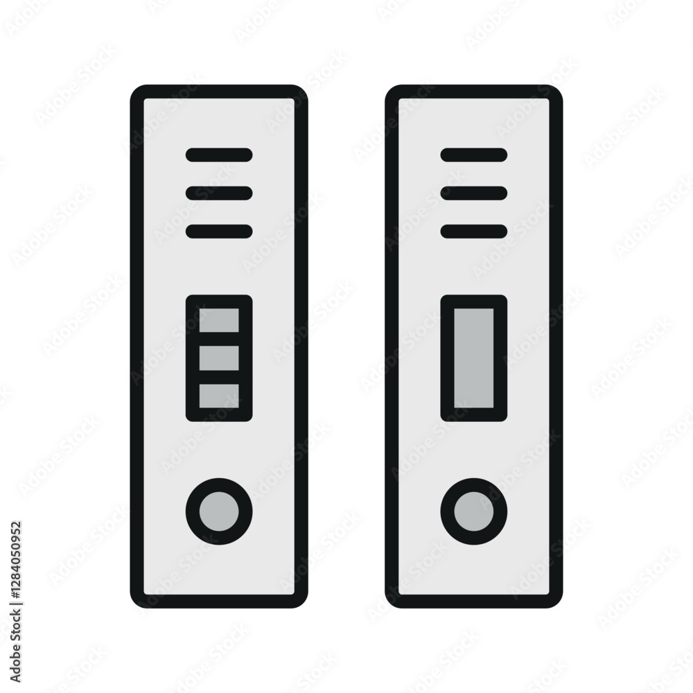 Pregnancy testing kit icon designed with a clean flair, offering a reliable look for projects related to women's health or medical diagnostics. Pregnancy testing kit icon designed with a clean flair, offering a reliable look for projects related to women's health or medical diagnostics.