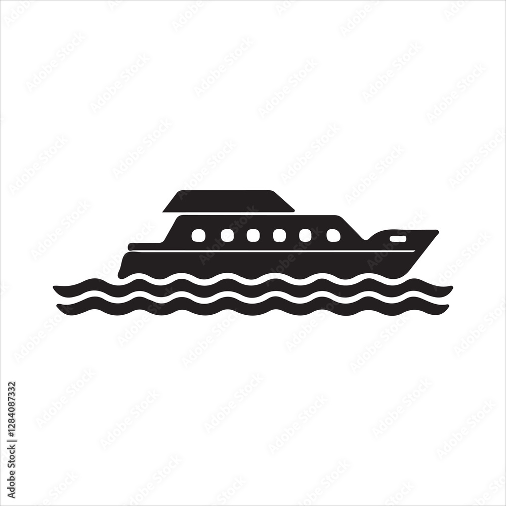 boat icon vector illustration boat icon vector illustration