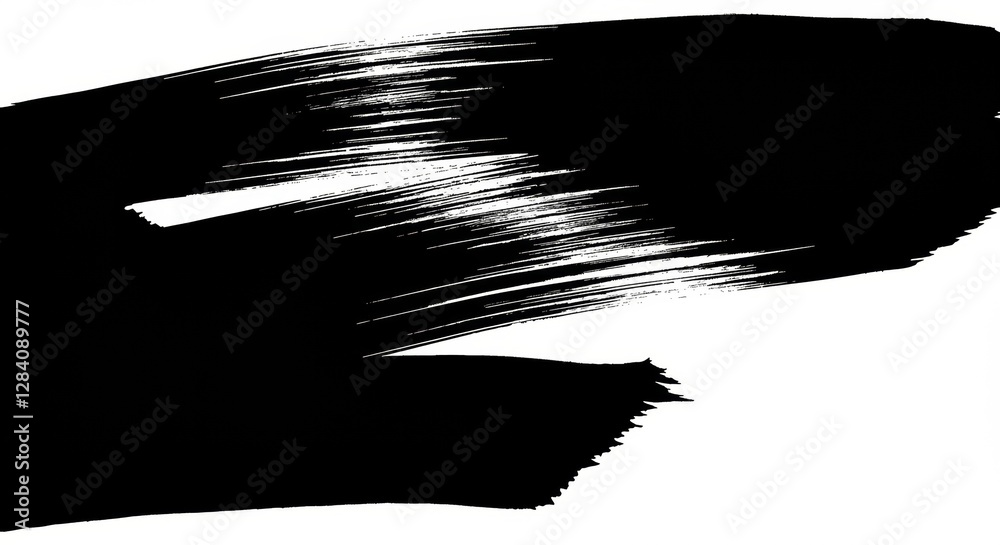 Abstract Black Brush Stroke Texture Perfect For Background Design Element Abstract Black Brush Stroke Texture Perfect For Background Design Element