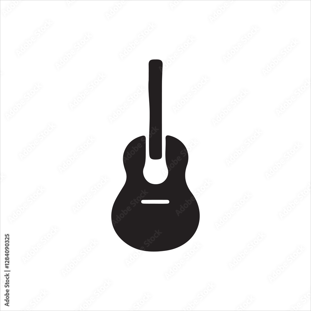 acoustic guitar isolated on white acoustic guitar isolated on white
