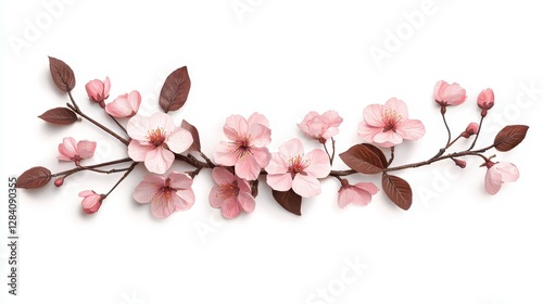 Springtime Cherry Blossom Branch Art (4)