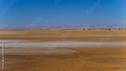 Il deserto del Sahara nella regione di Tezeur le località di Ong Jmal e il villaggio di Star Wars. Tunisia Nord Africa
