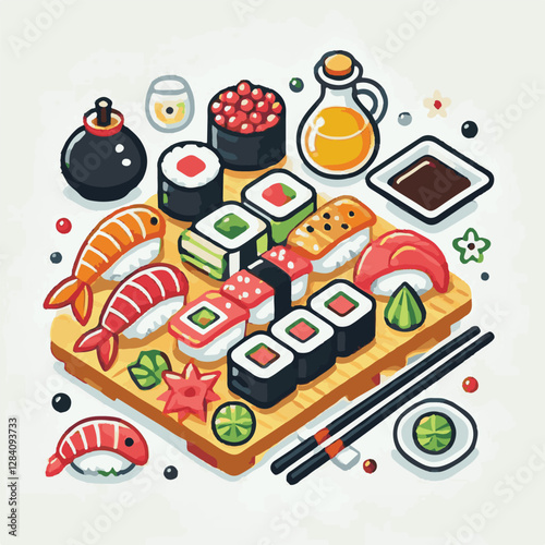 seafood, sushi, gourmet, fresh, delicious, rice, food, traditional, fish, japanese, cuisine, sashimi, maki, asian, tasty, culinary, healthy, salmon, roll, lunch, japan, seaweed, restaurant, dinner, as