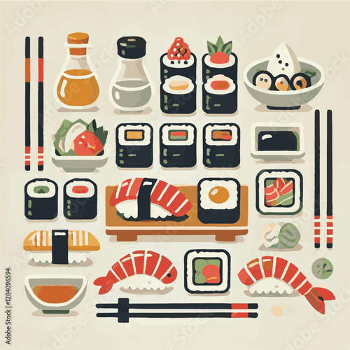 seafood, sushi, gourmet, fresh, delicious, rice, food, traditional, fish, japanese, cuisine, sashimi, maki, asian, tasty, culinary, healthy, salmon, roll, lunch, japan, seaweed, restaurant, dinner, as