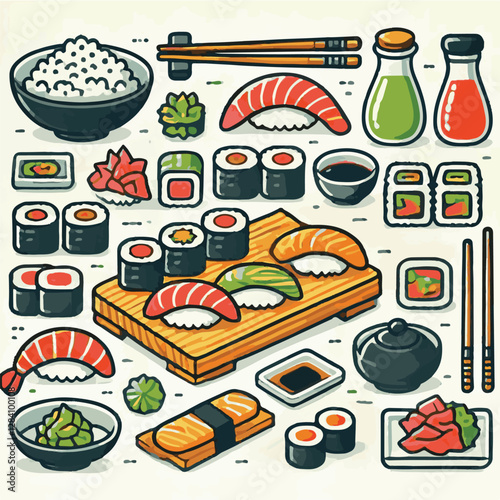 seafood, sushi, gourmet, fresh, delicious, rice, food, traditional, fish, japanese, cuisine, sashimi, maki, asian, tasty, culinary, healthy, salmon, roll, lunch, japan, seaweed, restaurant, dinner, as