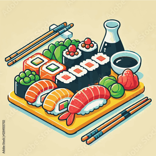 seafood, sushi, gourmet, fresh, delicious, rice, food, traditional, fish, japanese, cuisine, sashimi, maki, asian, tasty, culinary, healthy, salmon, roll, lunch, japan, seaweed, restaurant, dinner, as