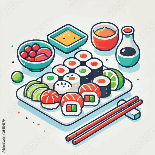 seafood, sushi, gourmet, fresh, delicious, rice, food, traditional, fish, japanese, cuisine, sashimi, maki, asian, tasty, culinary, healthy, salmon, roll, lunch, japan, seaweed, restaurant, dinner, as