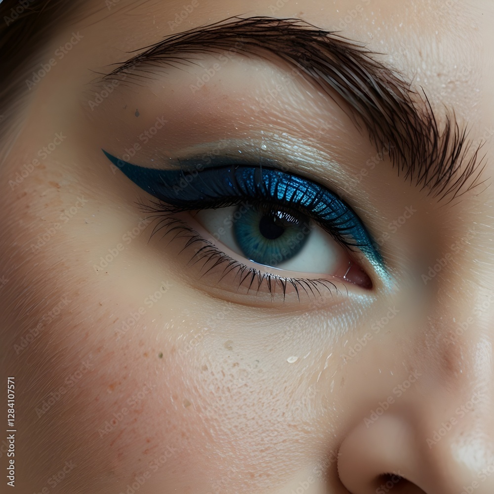 Fototapeta premium close up of female eye