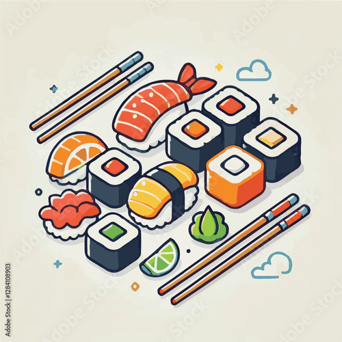 seafood, sushi, gourmet, fresh, delicious, rice, food, traditional, fish, japanese, cuisine, sashimi, maki, asian, tasty, culinary, healthy, salmon, roll, lunch, japan, seaweed, restaurant, dinner, as