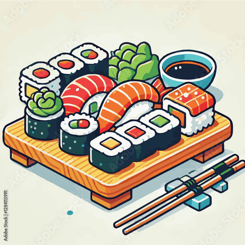 seafood, sushi, gourmet, fresh, delicious, rice, food, traditional, fish, japanese, cuisine, sashimi, maki, asian, tasty, culinary, healthy, salmon, roll, lunch, japan, seaweed, restaurant, dinner, as