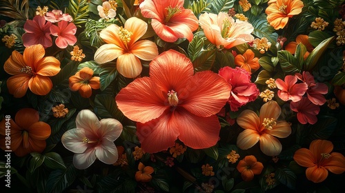 Vibrant floral arrangement botanical garden photography indoor close-up nature's beauty in bloom