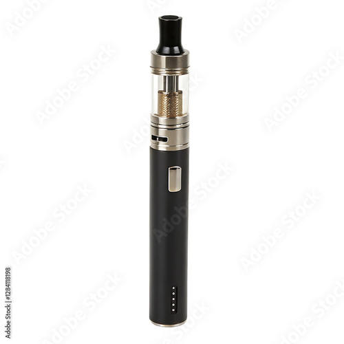 one electronic smoking device isolated on white  background