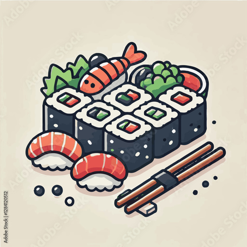 seafood, sushi, gourmet, fresh, delicious, rice, food, traditional, fish, japanese, cuisine, sashimi, maki, asian, tasty, culinary, healthy, salmon, roll, lunch, japan, seaweed, restaurant, dinner, as