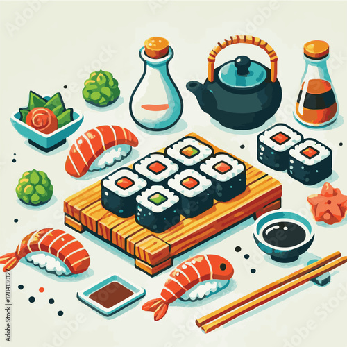 seafood, sushi, gourmet, fresh, delicious, rice, food, traditional, fish, japanese, cuisine, sashimi, maki, asian, tasty, culinary, healthy, salmon, roll, lunch, japan, seaweed, restaurant, dinner, as