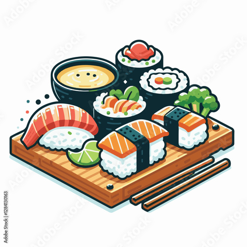 seafood, sushi, gourmet, fresh, delicious, rice, food, traditional, fish, japanese, cuisine, sashimi, maki, asian, tasty, culinary, healthy, salmon, roll, lunch, japan, seaweed, restaurant, dinner, as