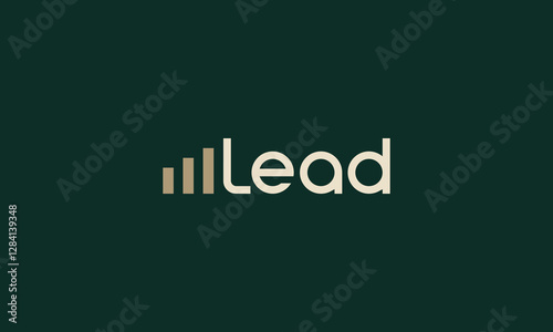 Lead typographic logo design