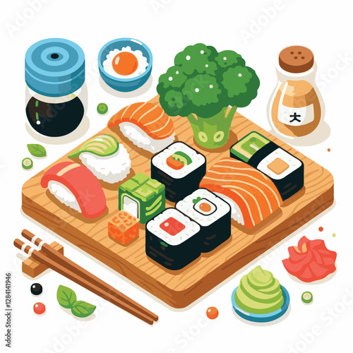 seafood, sushi, gourmet, fresh, delicious, rice, food, traditional, fish, japanese, cuisine, sashimi, maki, asian, tasty, culinary, healthy, salmon, roll, lunch, japan, seaweed, restaurant, dinner, as