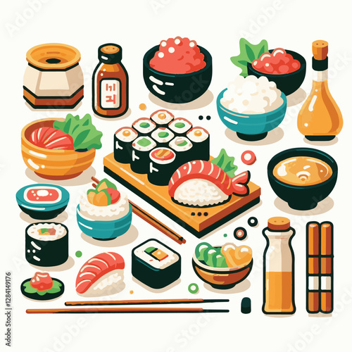 seafood, sushi, gourmet, fresh, delicious, rice, food, traditional, fish, japanese, cuisine, sashimi, maki, asian, tasty, culinary, healthy, salmon, roll, lunch, japan, seaweed, restaurant, dinner, as