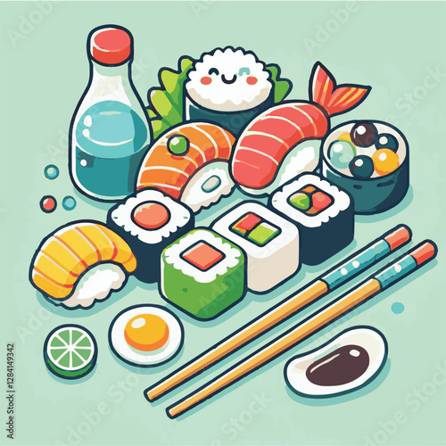 seafood, sushi, gourmet, fresh, delicious, rice, food, traditional, fish, japanese, cuisine, sashimi, maki, asian, tasty, culinary, healthy, salmon, roll, lunch, japan, seaweed, restaurant, dinner, as