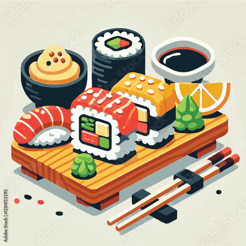 seafood, sushi, gourmet, fresh, delicious, rice, food, traditional, fish, japanese, cuisine, sashimi, maki, asian, tasty, culinary, healthy, salmon, roll, lunch, japan, seaweed, restaurant, dinner, as