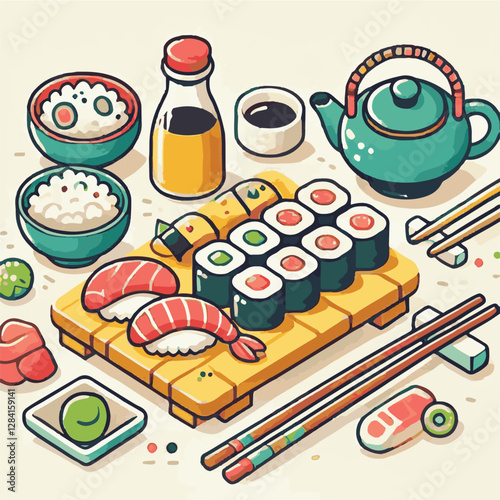 seafood, sushi, gourmet, fresh, delicious, rice, food, traditional, fish, japanese, cuisine, sashimi, maki, asian, tasty, culinary, healthy, salmon, roll, lunch, japan, seaweed, restaurant, dinner, as
