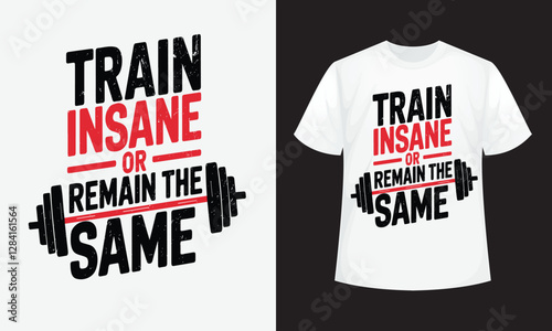 Fitness T Shirt Design, T-shirt Design, Vintage gym fitness t-shirt design.