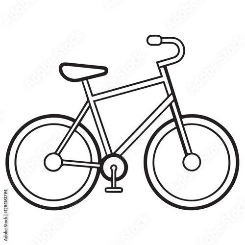 bicycle icon vector illustration