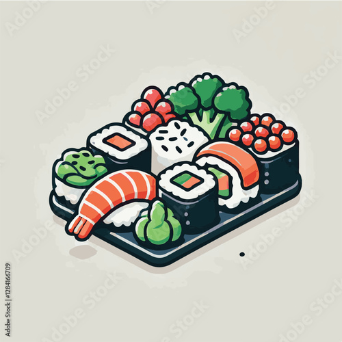 seafood, sushi, gourmet, fresh, delicious, rice, food, traditional, fish, japanese, cuisine, sashimi, maki, asian, tasty, culinary, healthy, salmon, roll, lunch, japan, seaweed, restaurant, dinner, as