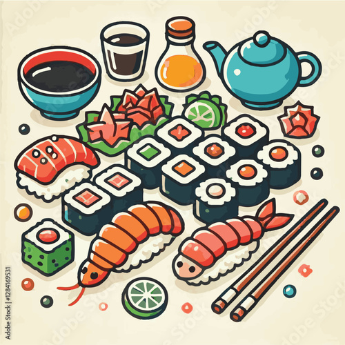 seafood, sushi, gourmet, fresh, delicious, rice, food, traditional, fish, japanese, cuisine, sashimi, maki, asian, tasty, culinary, healthy, salmon, roll, lunch, japan, seaweed, restaurant, dinner, as