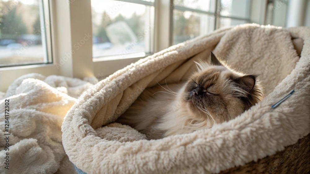 cat in a basket cat in a basket