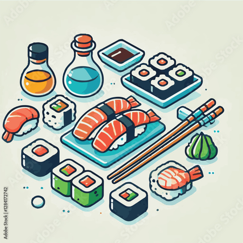 seafood, sushi, gourmet, fresh, delicious, rice, food, traditional, fish, japanese, cuisine, sashimi, maki, asian, tasty, culinary, healthy, salmon, roll, lunch, japan, seaweed, restaurant, dinner, as