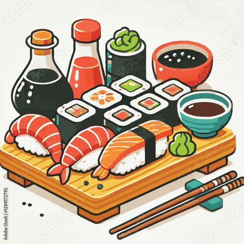 seafood, sushi, gourmet, fresh, delicious, rice, food, traditional, fish, japanese, cuisine, sashimi, maki, asian, tasty, culinary, healthy, salmon, roll, lunch, japan, seaweed, restaurant, dinner, as