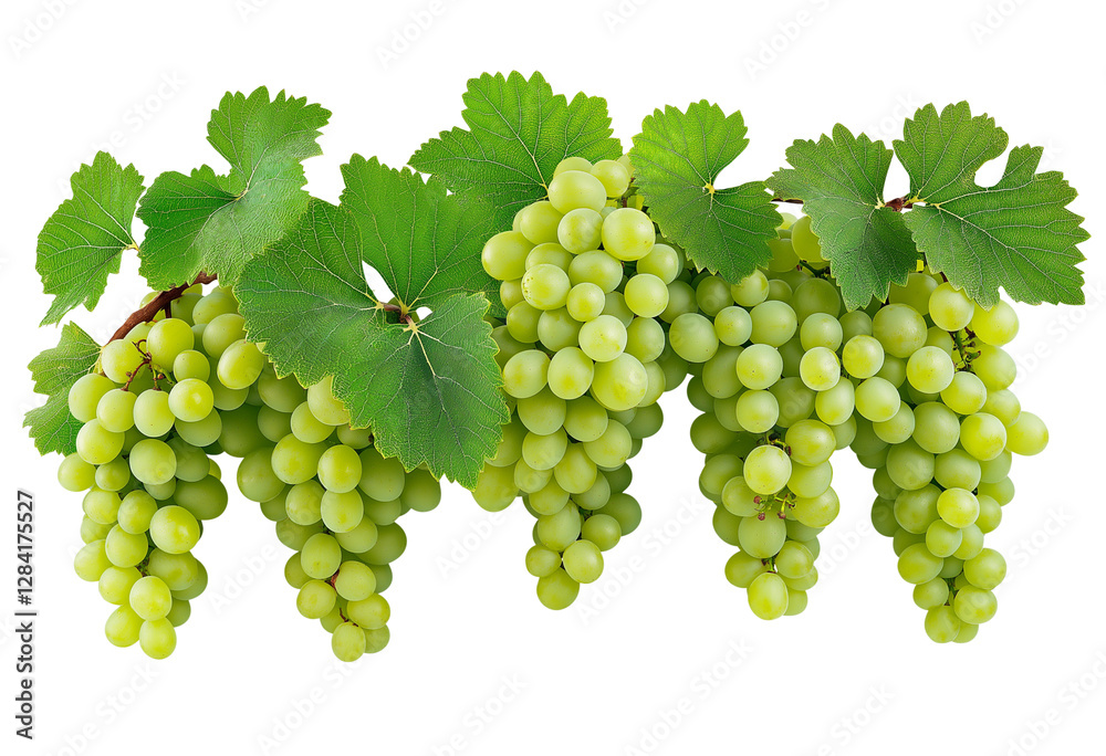 Obraz premium Grapes on a transparent background PNG 