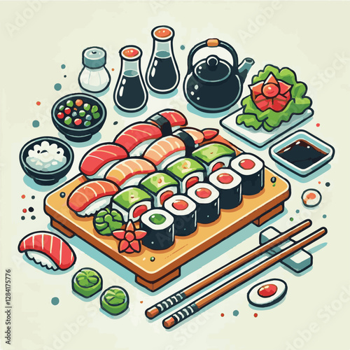 seafood, sushi, gourmet, fresh, delicious, rice, food, traditional, fish, japanese, cuisine, sashimi, maki, asian, tasty, culinary, healthy, salmon, roll, lunch, japan, seaweed, restaurant, dinner, as