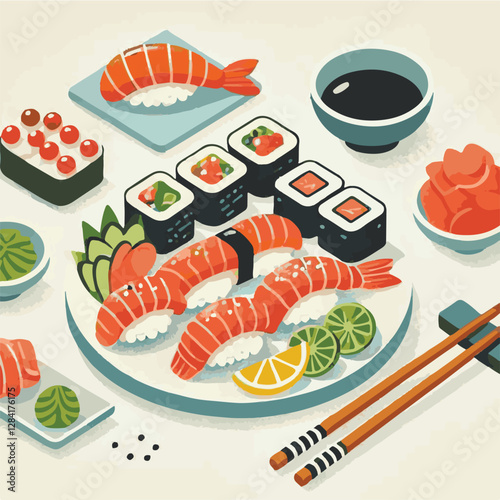 seafood, sushi, gourmet, fresh, delicious, rice, food, traditional, fish, japanese, cuisine, sashimi, maki, asian, tasty, culinary, healthy, salmon, roll, lunch, japan, seaweed, restaurant, dinner, as