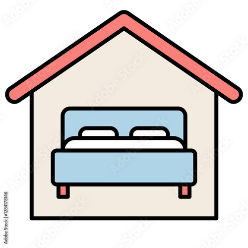 hostel illustration