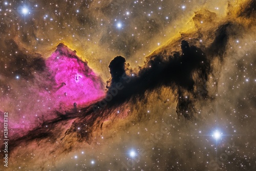Cosmic Landscape: The Eagle Nebula's Pillars of Creation