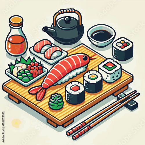 seafood, sushi, gourmet, fresh, delicious, rice, food, traditional, fish, japanese, cuisine, sashimi, maki, asian, tasty, culinary, healthy, salmon, roll, lunch, japan, seaweed, restaurant, dinner, as