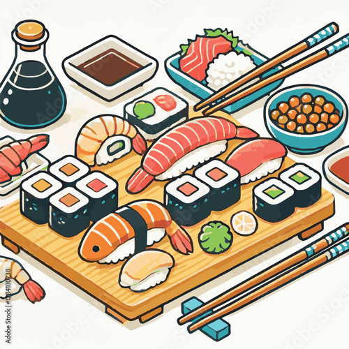 seafood, sushi, gourmet, fresh, delicious, rice, food, traditional, fish, japanese, cuisine, sashimi, maki, asian, tasty, culinary, healthy, salmon, roll, lunch, japan, seaweed, restaurant, dinner, as