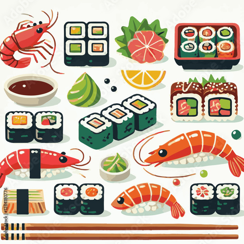 seafood, sushi, gourmet, fresh, delicious, rice, food, traditional, fish, japanese, cuisine, sashimi, maki, asian, tasty, culinary, healthy, salmon, roll, lunch, japan, seaweed, restaurant, dinner, as