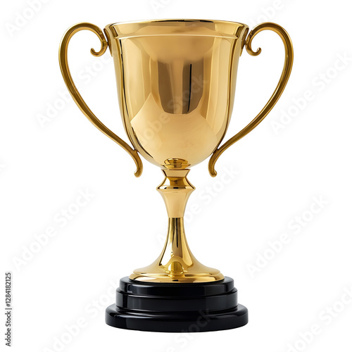 Wallpaper Mural Gold Trophy Cup on a Transparent Background Torontodigital.ca