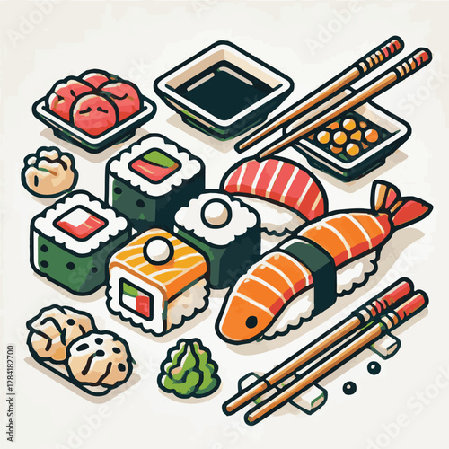 seafood, sushi, gourmet, fresh, delicious, rice, food, traditional, fish, japanese, cuisine, sashimi, maki, asian, tasty, culinary, healthy, salmon, roll, lunch, japan, seaweed, restaurant, dinner, as