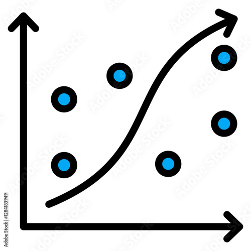 Scatter Plot Icon