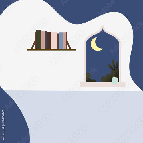 Background of Room In the middle of the night