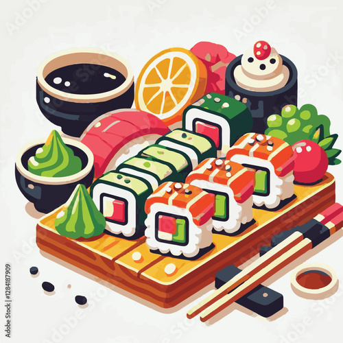 seafood, sushi, gourmet, fresh, delicious, rice, food, traditional, fish, japanese, cuisine, sashimi, maki, asian, tasty, culinary, healthy, salmon, roll, lunch, japan, seaweed, restaurant, dinner, as